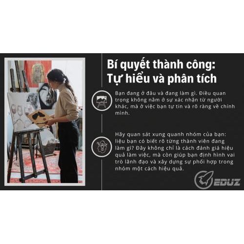 4. Bí quyết thành công: Tự hiểu và phân tích