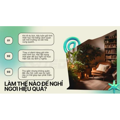 4.Làm thế nào để nghỉ ngơi hiệu quả?