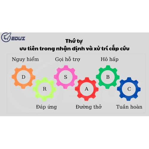 2. Thứ tự ưu tiên trong nhận định và xử trí cấp cứu