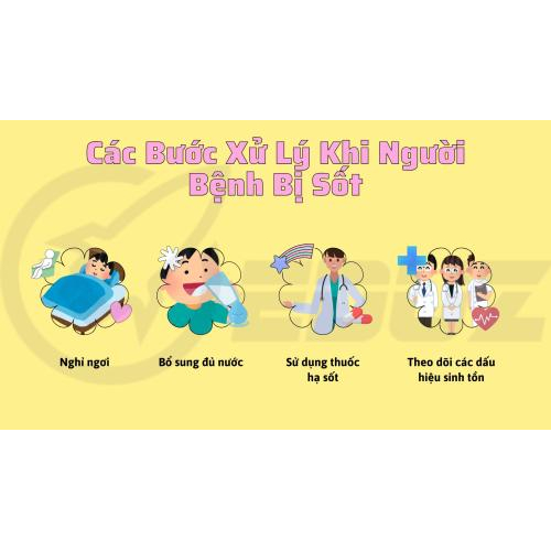 1. Các Bước Xử Lý Khi Người Bệnh Bị Sốt