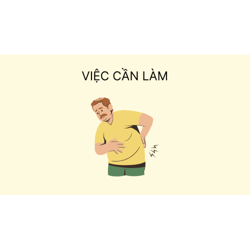 3. Việc cần làm khi có người đau lưng