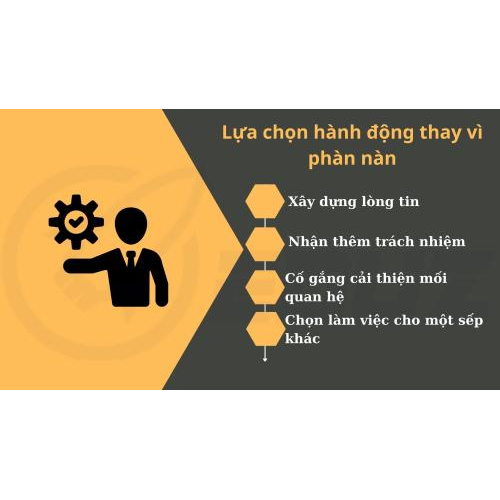 2. Lựa Chọn Hành Động Thay Vì Phàn Nàn