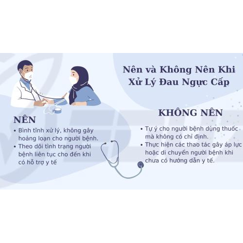 5. Nên và Không Nên Khi Xử Lý Đau Ngực Cấp