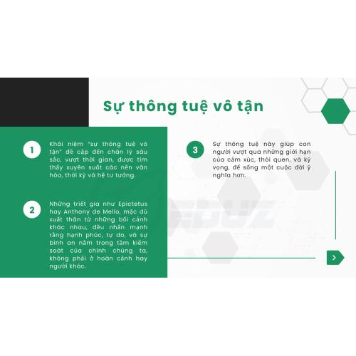 2. Sự thông tuệ vô tận