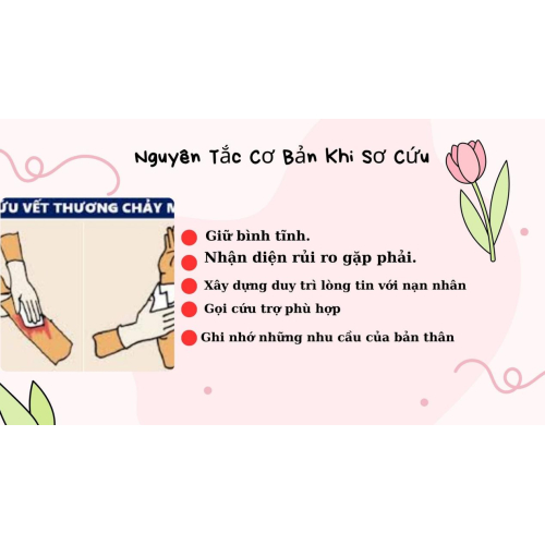 2.Nguyên Tắc Cơ Bản Khi Sơ Cứu