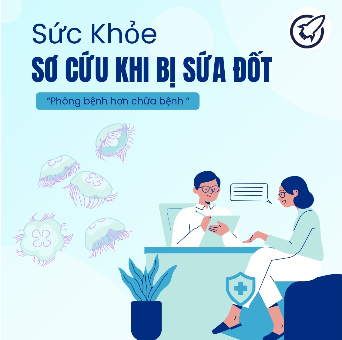 Cách Sơ Cứu Khi Bị Sứa Đốt