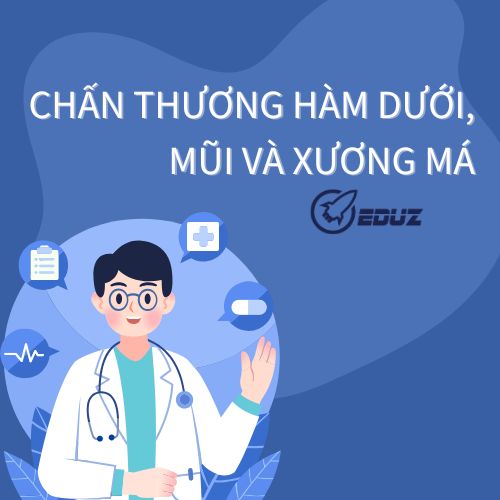 Chấn thương hàm dưới, mũi và xương má