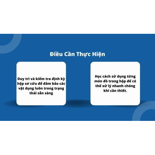 4/ Điều cần thực hiện