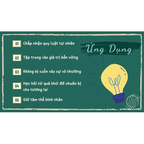 4. Ứng dụng của sự tiếp diễn vào cuộc sống