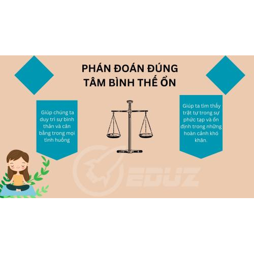 3. Ý nghĩa của việc phán đoán đúng đắn