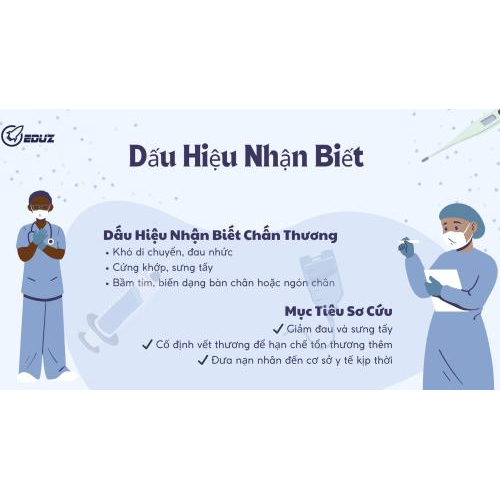 1. Dấu hiệu nhận biết chấn thương