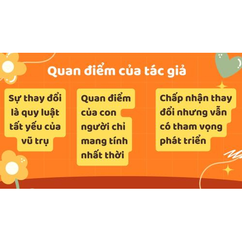 2. Quan điểm của tác giả