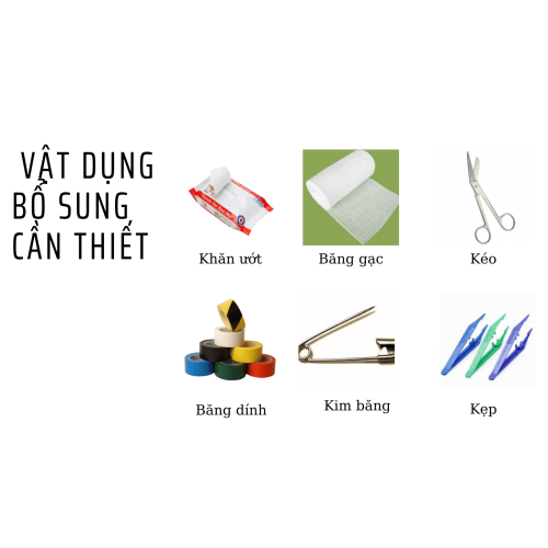 3. Vật dụng bổ sung cần thiết