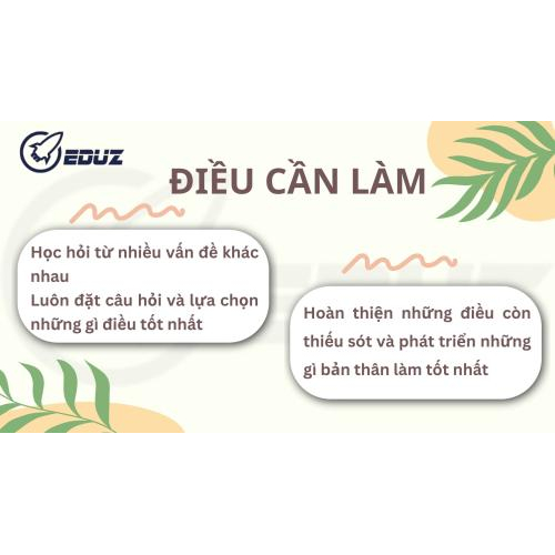 4.	Điều cần làm