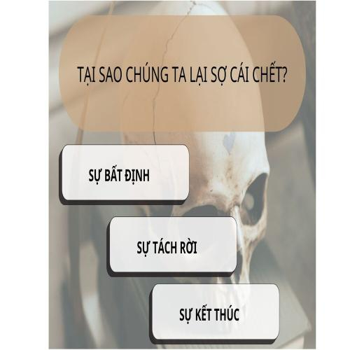 2. Nỗi sợ cái chết: Tại sao chúng ta sợ cái chết?