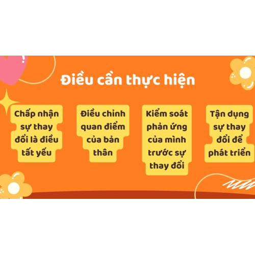 3. Điều cần thực hiện