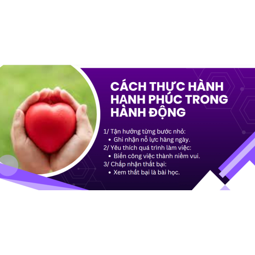 4. Cách thực hành hạnh phúc trong hành động