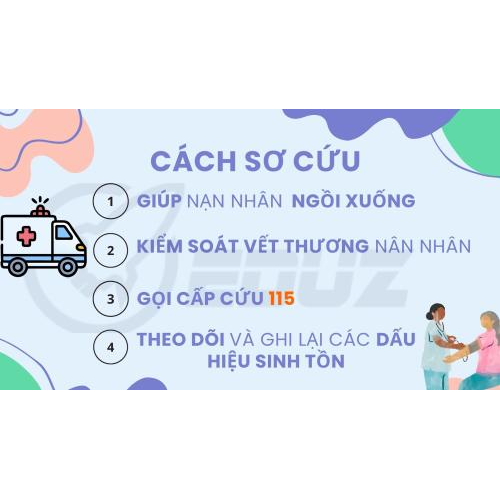 4. Cách sơ cứu