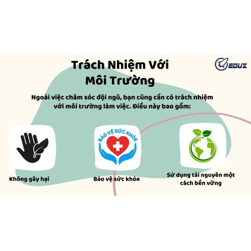 3. Trách nhiệm với môi trường