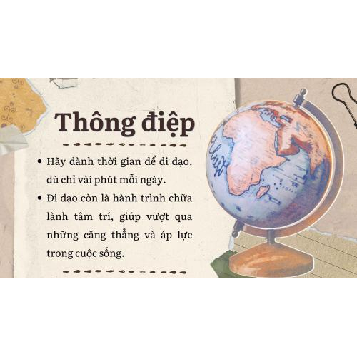 5. Thông điệp cuối cùng: Đi dạo - Chìa khóa nuôi dưỡng tâm trí