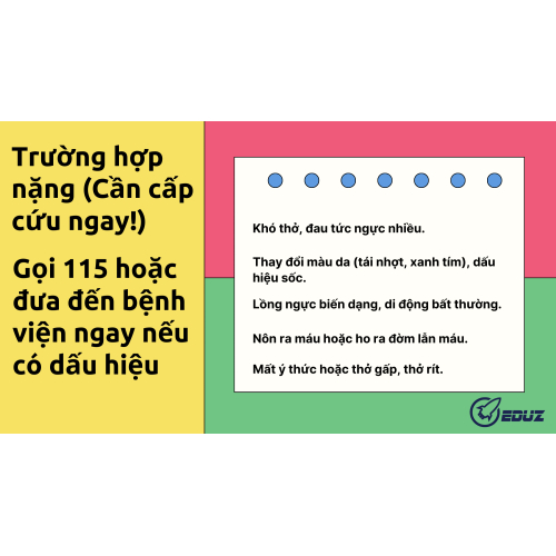 5. Cách xử lý khi bị chấn thương xương sườn: