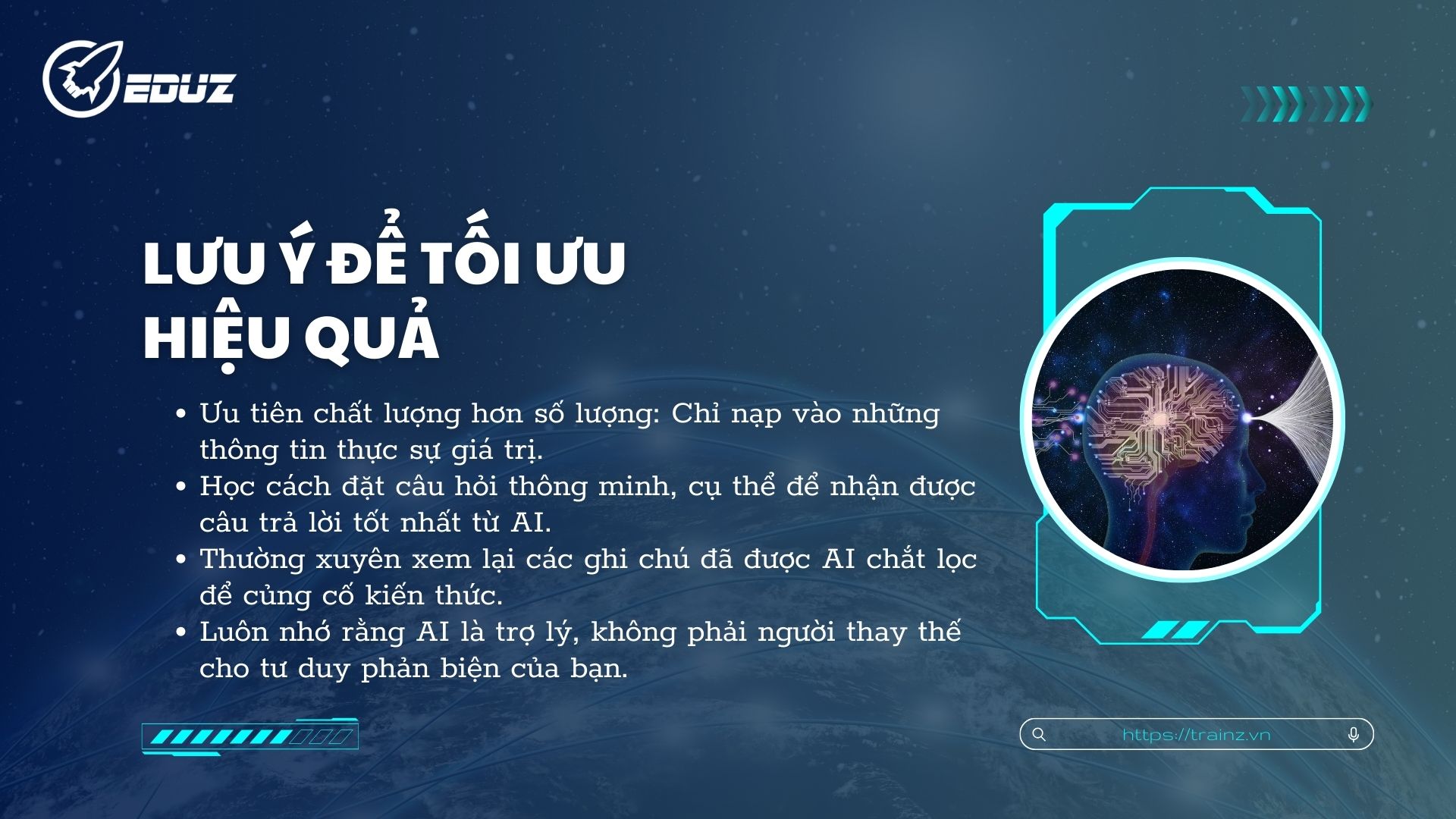 4. Lưu ý để tối ưu hiệu quả