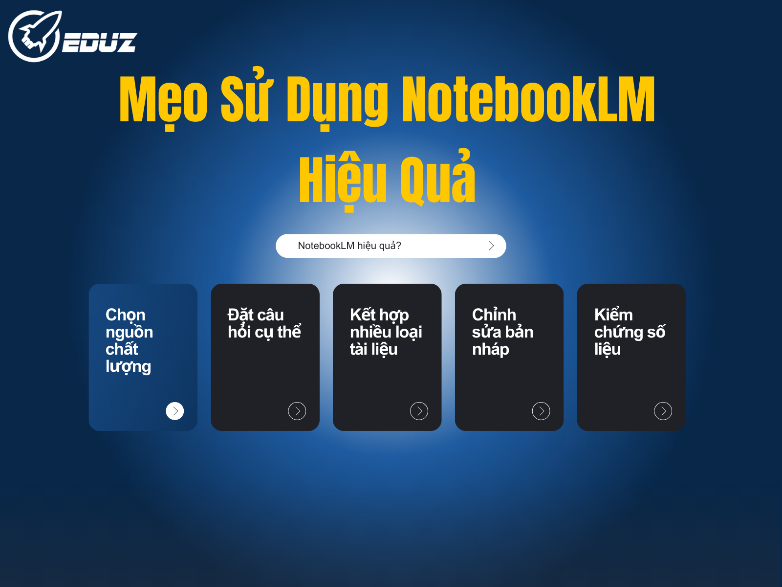 4. Mẹo Sử Dụng NotebookLM Hiệu Quả