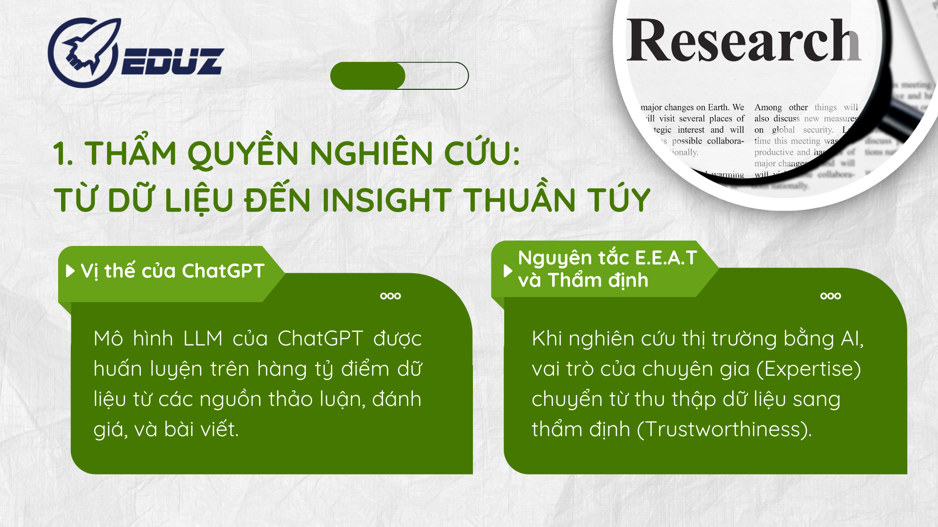 1. THẨM QUYỀN NGHIÊN CỨU: TỪ DỮ LIỆU ĐẾN INSIGHT THUẦN TÚY