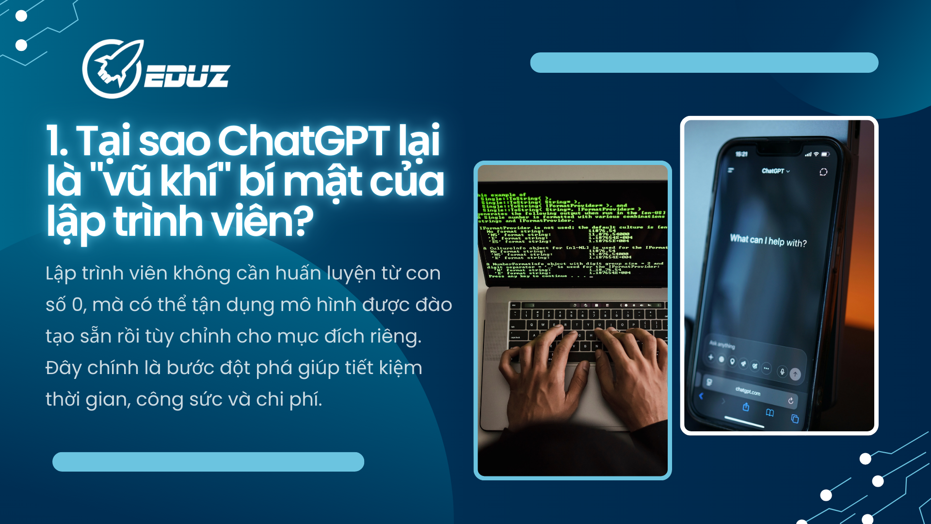 1. Tại sao ChatGPT lại là "vũ khí" bí mật của lập trình viên?