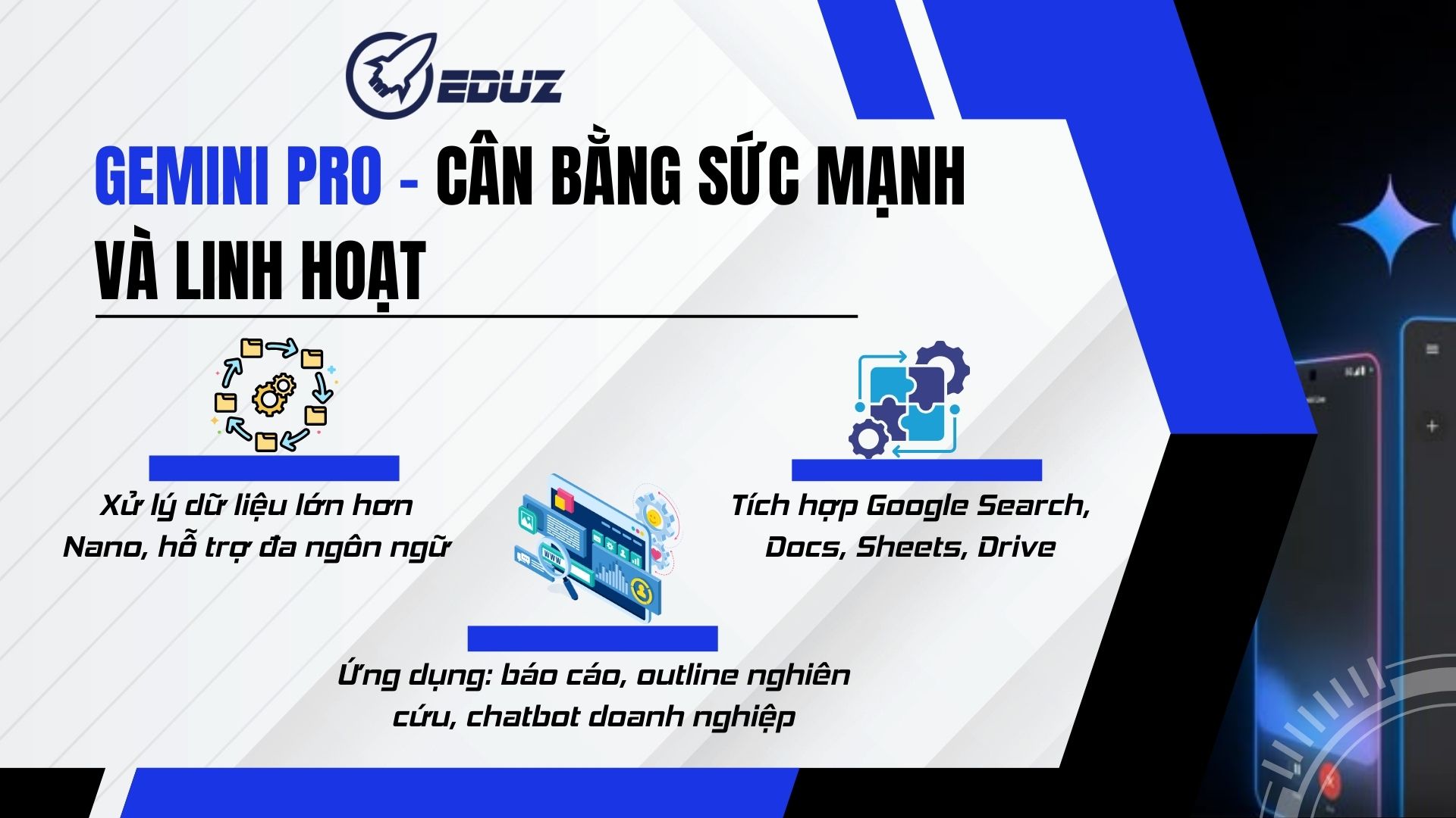 2. Gemini Pro – Cân bằng giữa sức mạnh và tính linh hoạt