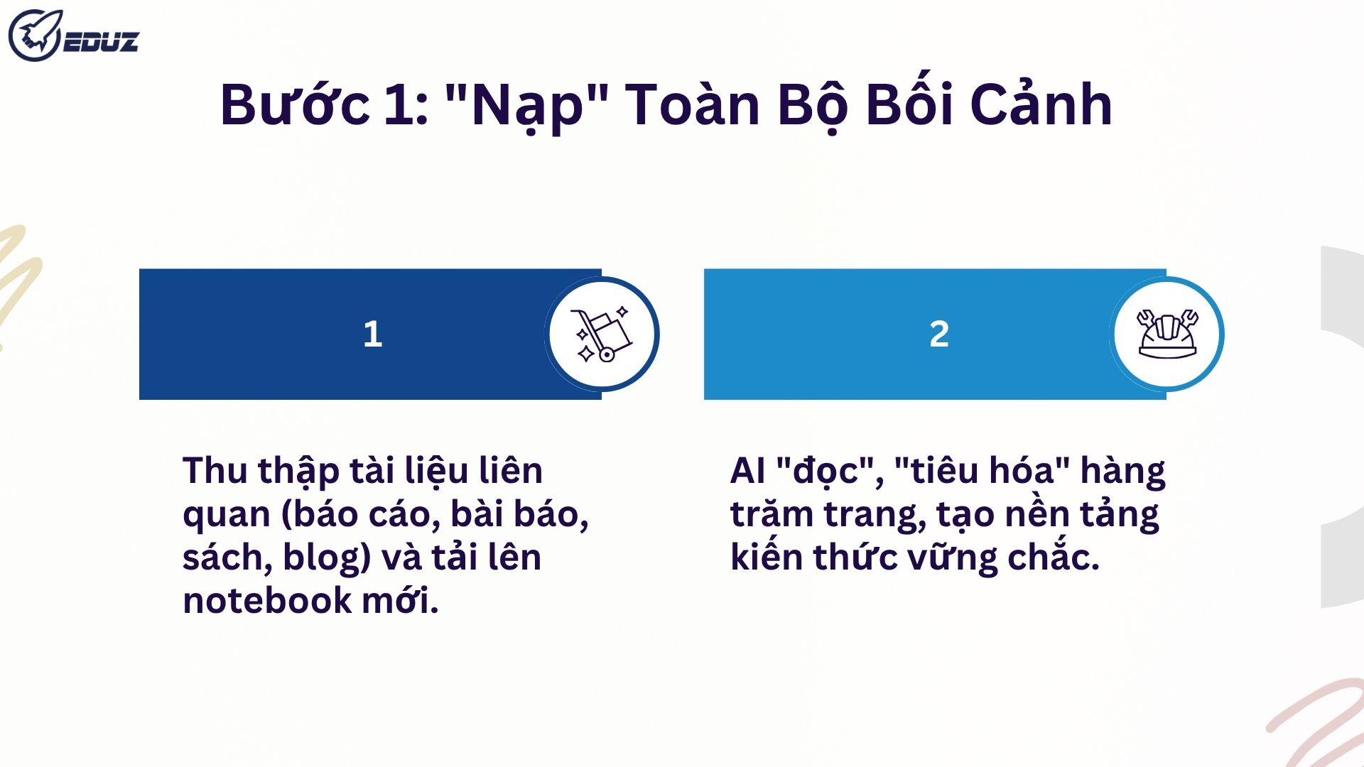Bước 1: "Nạp" Toàn Bộ Bối Cảnh - Để AI Làm Thay Việc Tốn Thời Gian Nhất