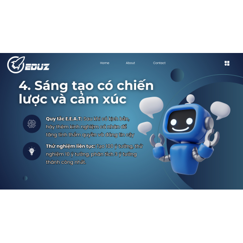 4. Sáng tạo có chiến lược và cảm xúc