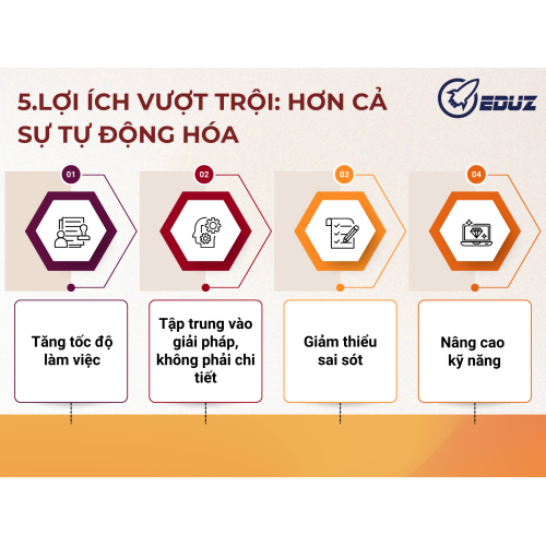 5. Lợi ích vượt trội: hơn cả sự tự động hóa