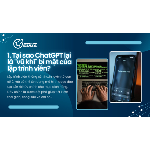 1. Tại sao ChatGPT lại là "vũ khí" bí mật của lập trình viên?