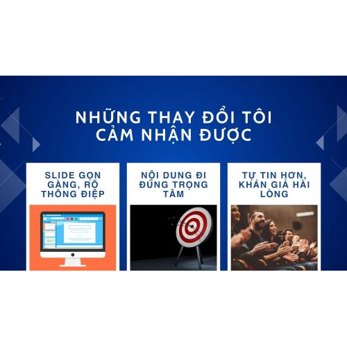Những thay đổi tôi cảm nhận được