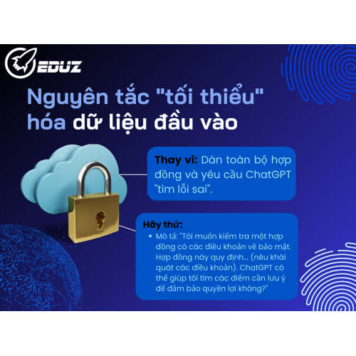 2. Nguyên tắc "tối thiểu" hóa dữ liệu đầu vào