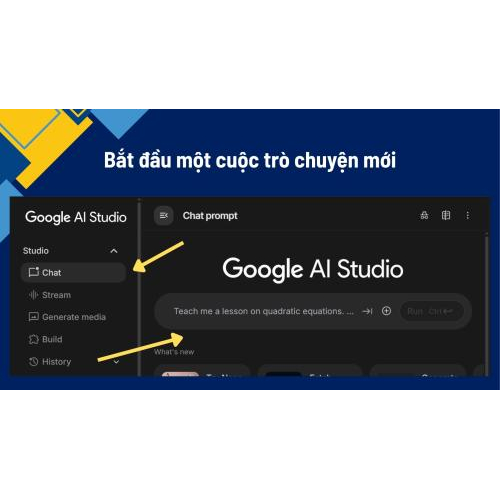 Bắt đầu một cuộc trò chuyện mới