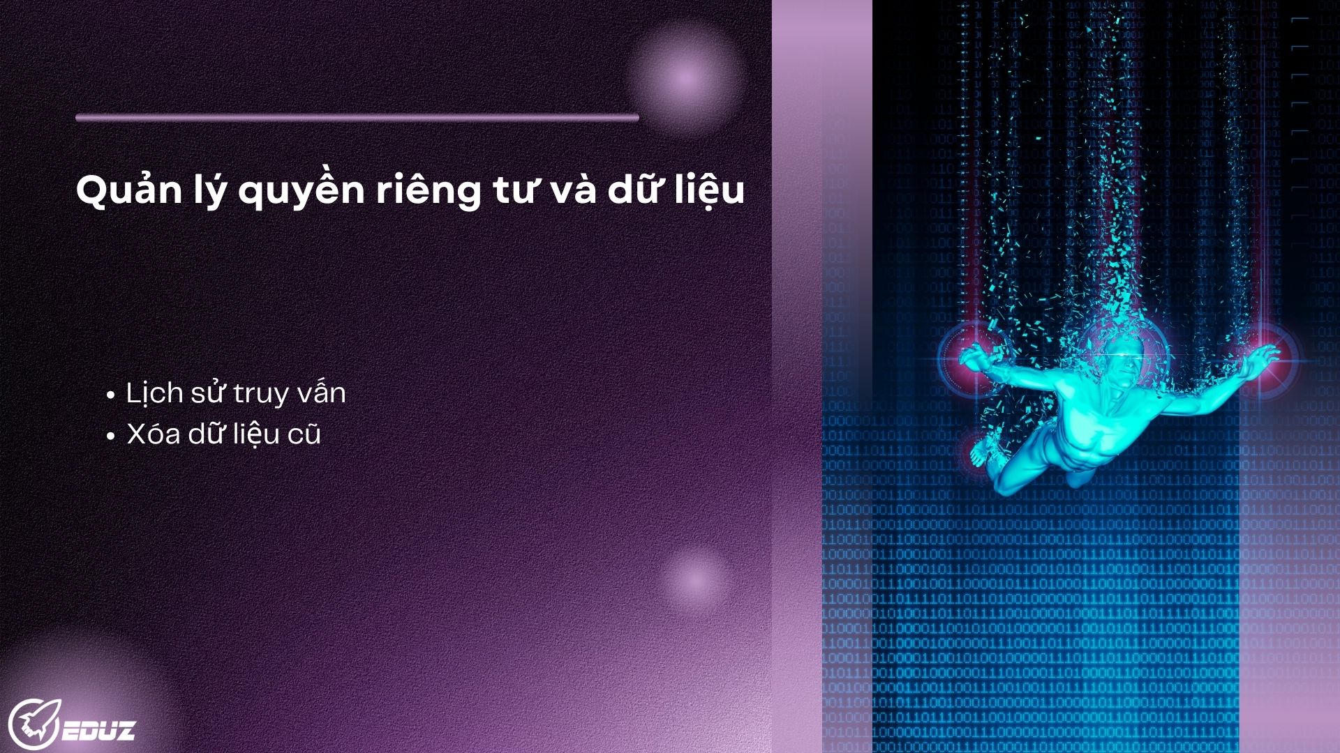 Bài học 3: Quản lý quyền riêng tư và dữ liệu