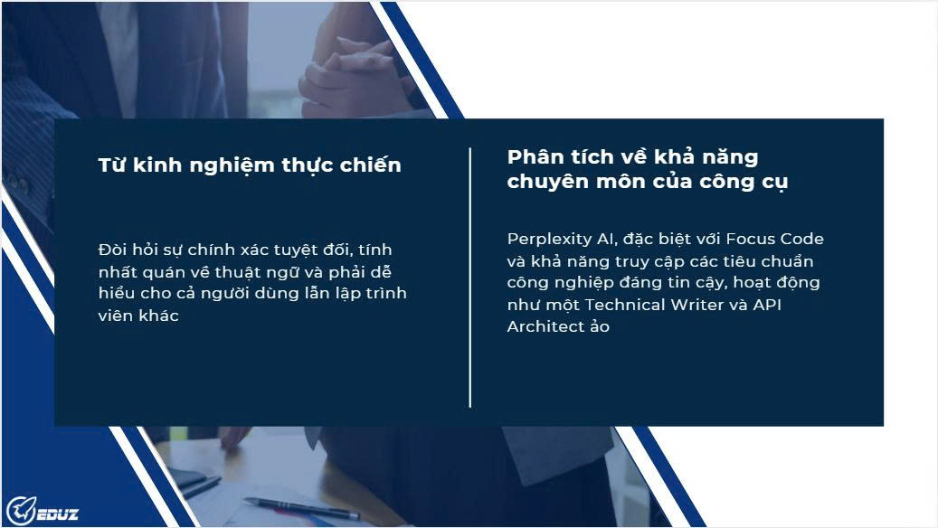 Khi tài liệu kỹ thuật cần sự chính xác và nhất quán
