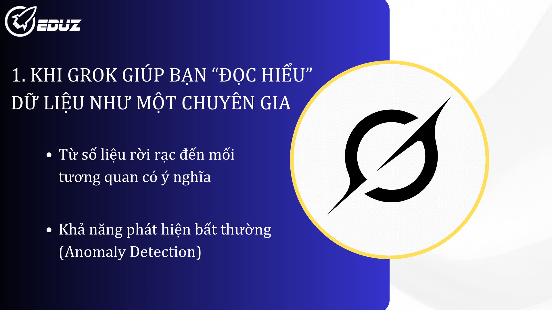 1. Khi Grok giúp bạn “đọc hiểu” dữ liệu như một chuyên gia