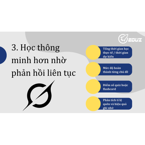 3. Học thông minh hơn nhờ phản hồi liên tục