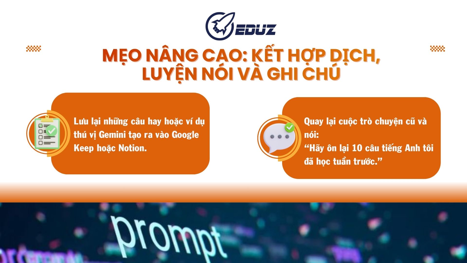 6. Mẹo nâng cao: Kết hợp dịch, luyện nói và ghi chú