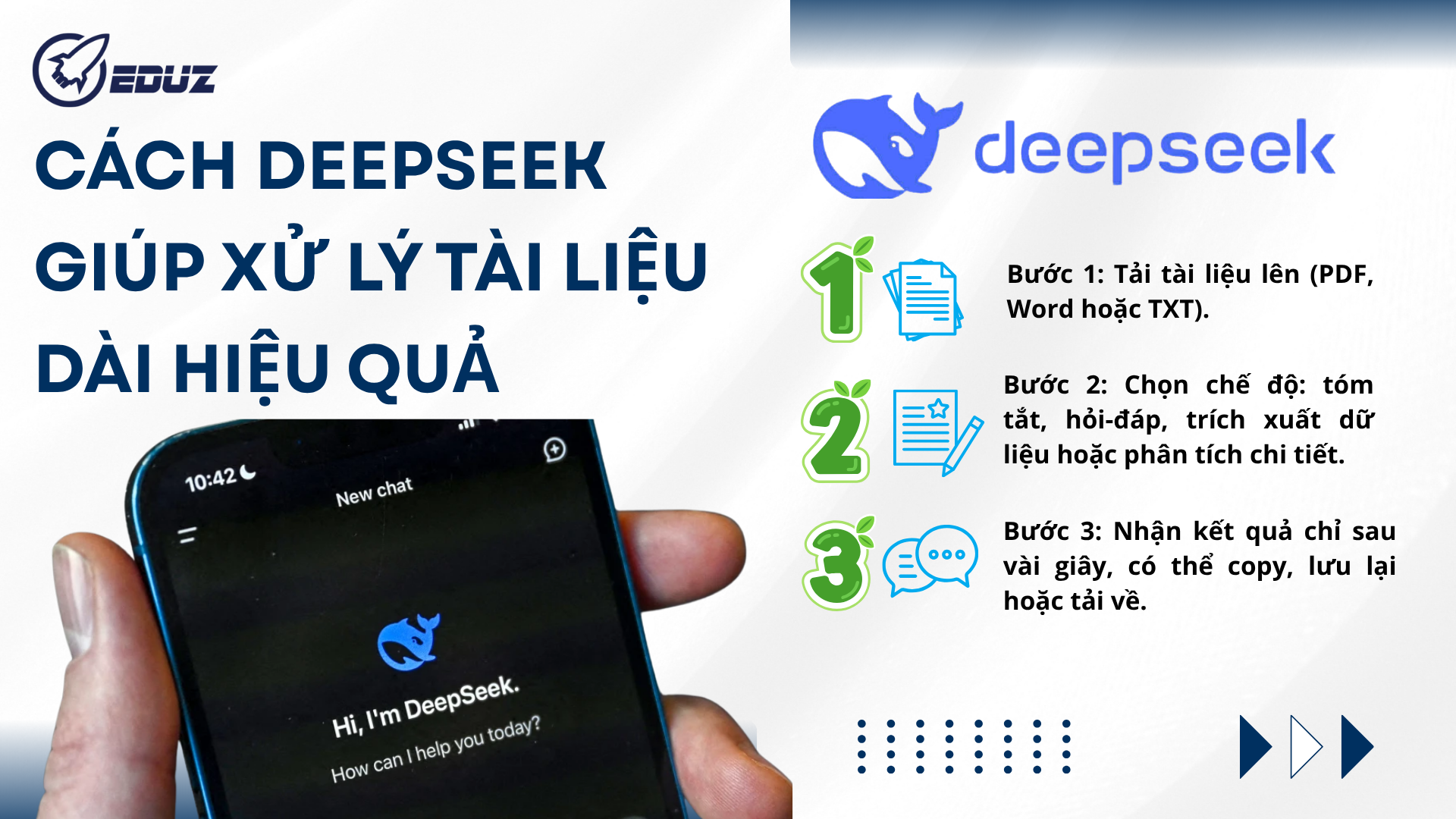 2. Cách DeepSeek Giúp Xử Lý Tài Liệu Dài Hiệu Quả