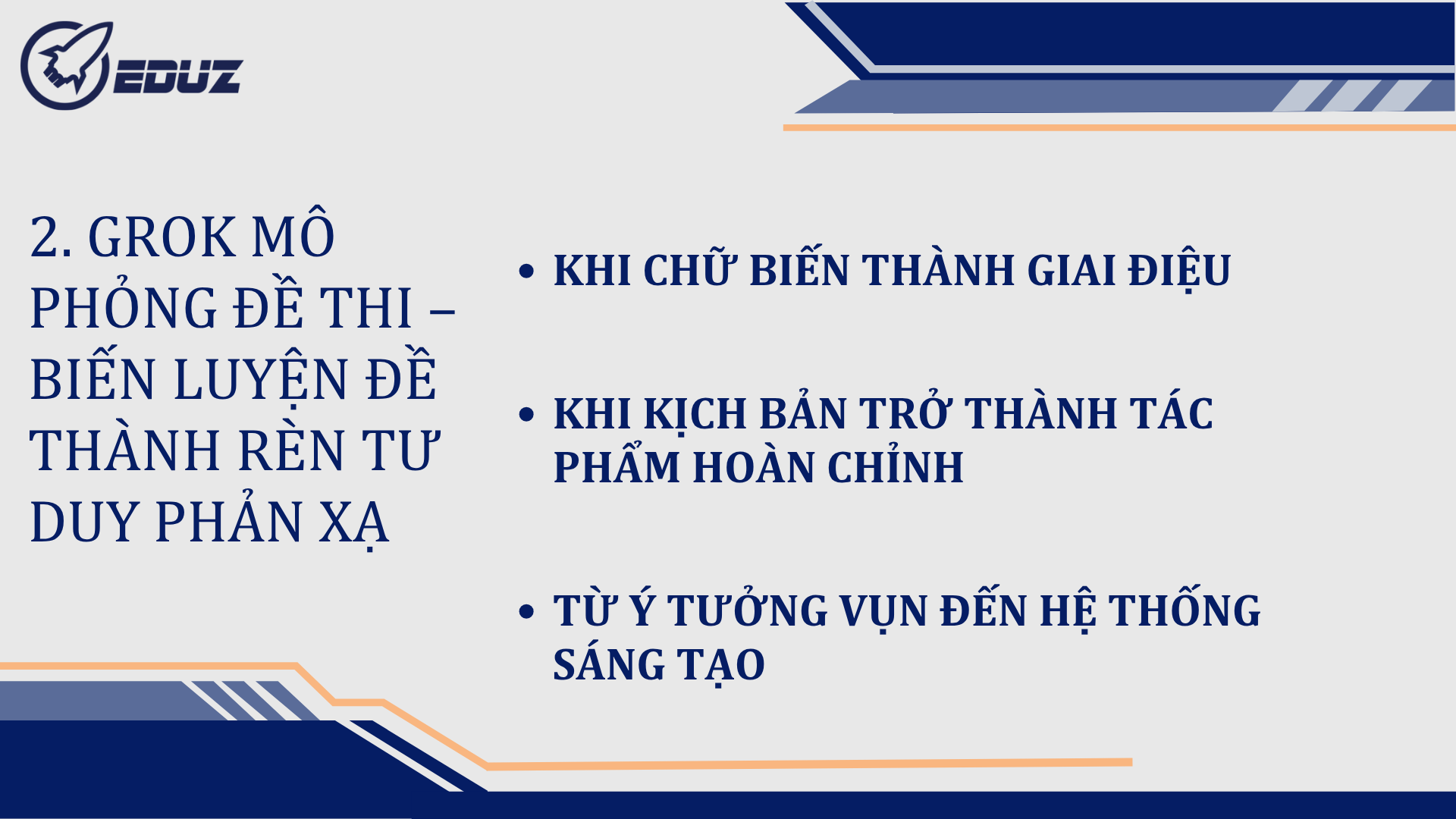 2. Grok và hành trình sáng tạo đa lĩnh vực: từ chữ đến nhạc