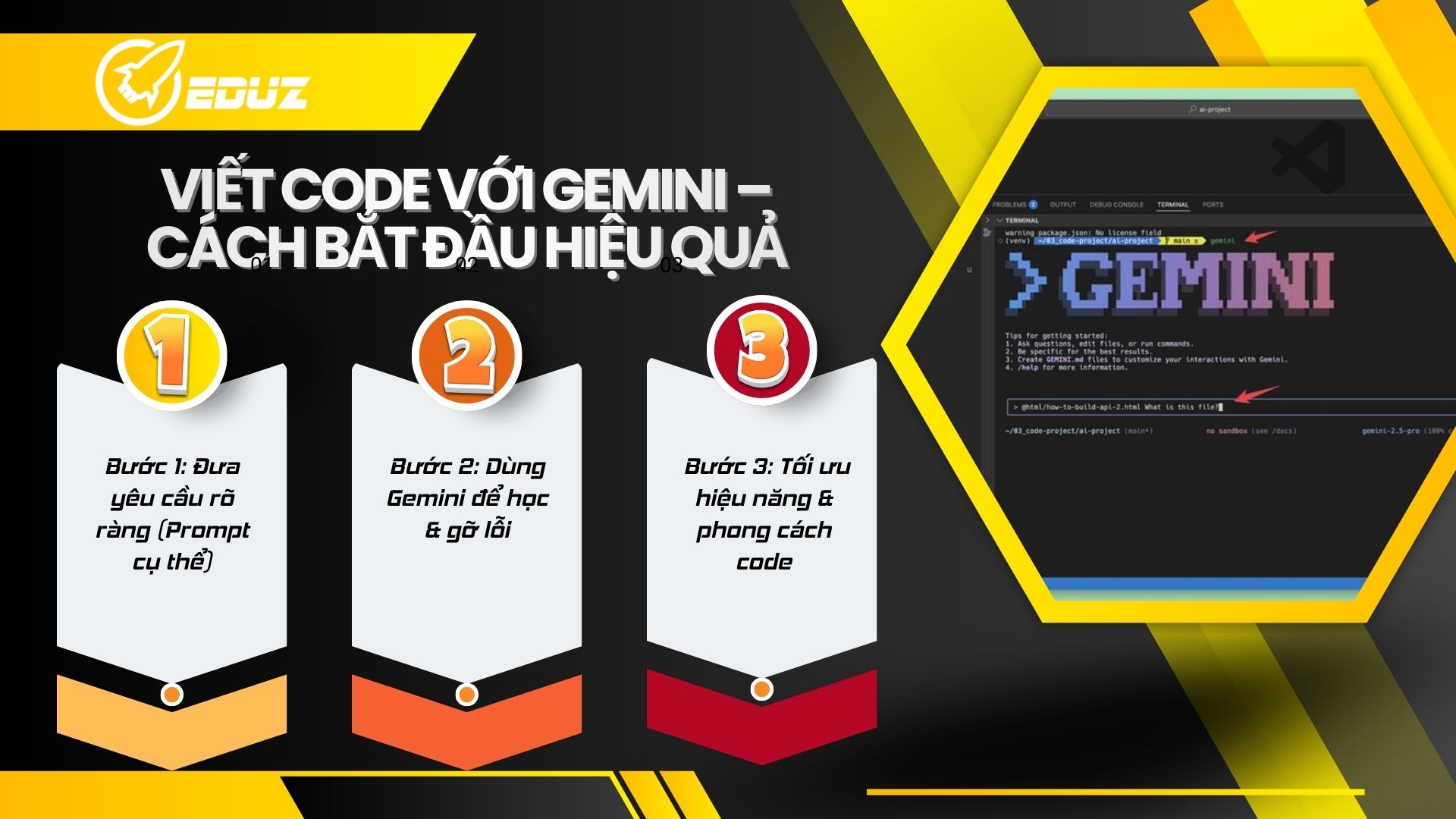 1. Viết code với Gemini – Cách bắt đầu hiệu quả
