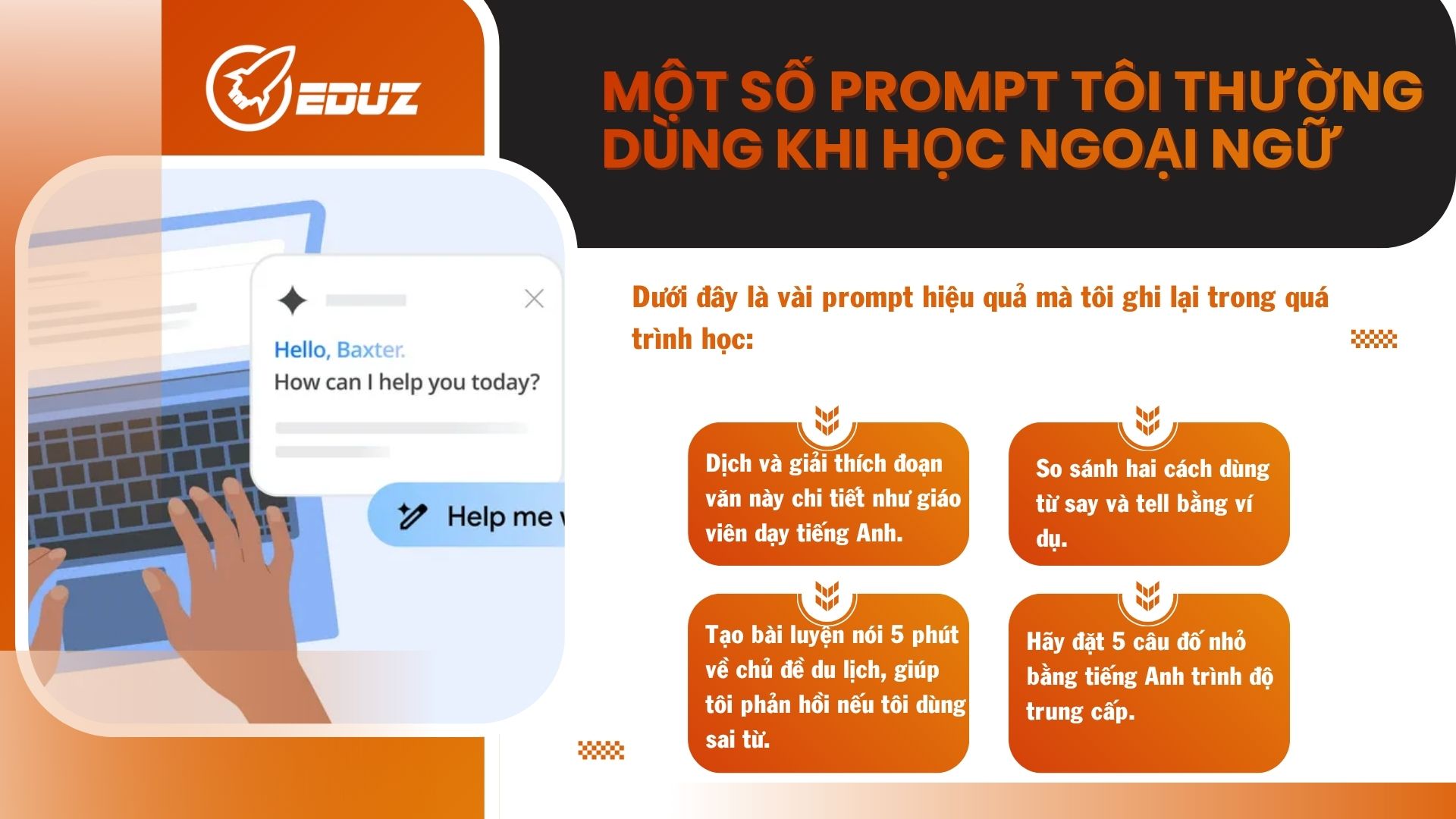 5. Một số prompt tôi thường dùng khi học ngoại ngữ