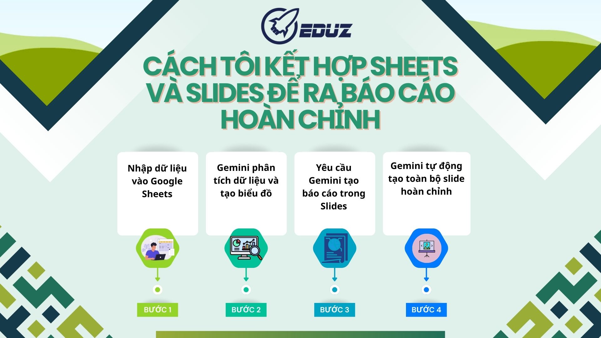 3. Cách tôi kết hợp Sheets và Slides để ra báo cáo hoàn chỉnh