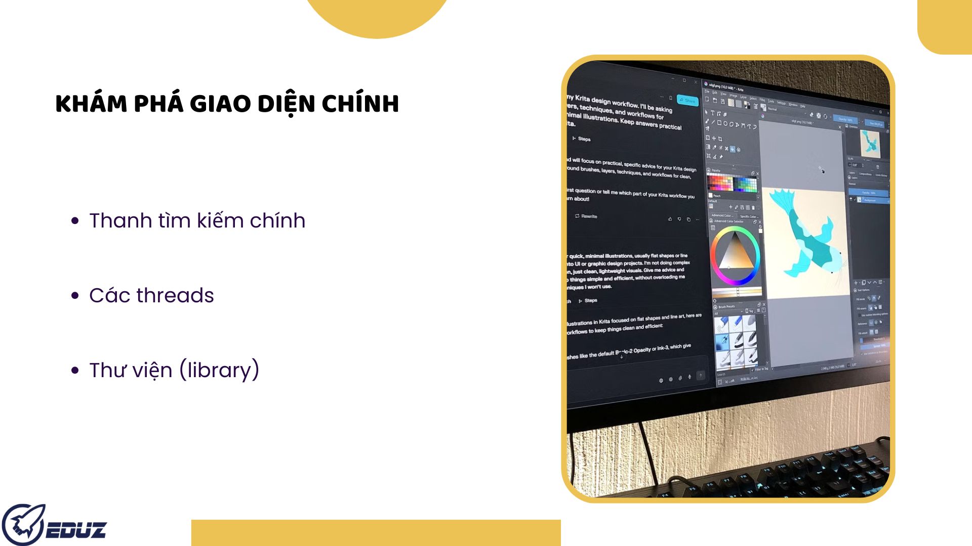 II. Khám phá giao diện chính