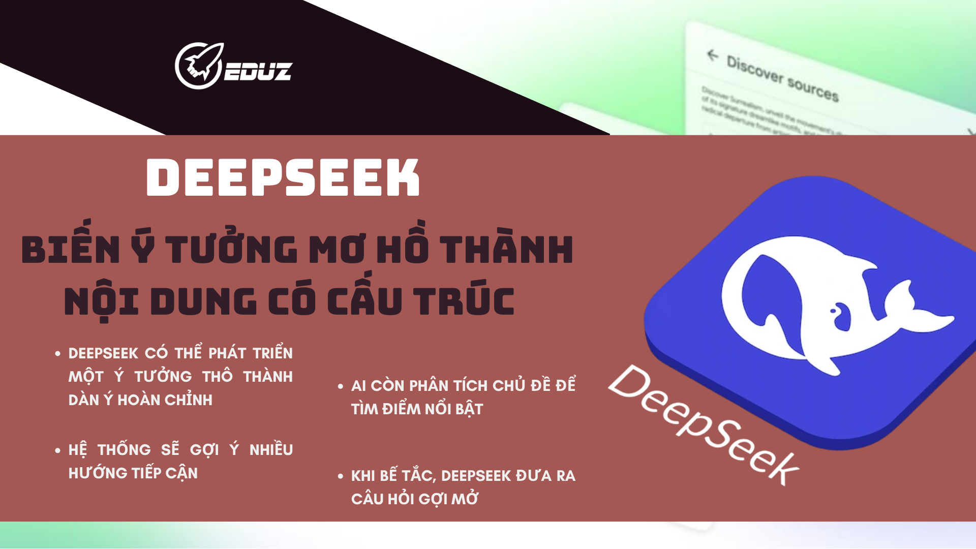 1. Biến Ý Tưởng Mơ Hồ Thành Nội Dung Có Cấu Trúc