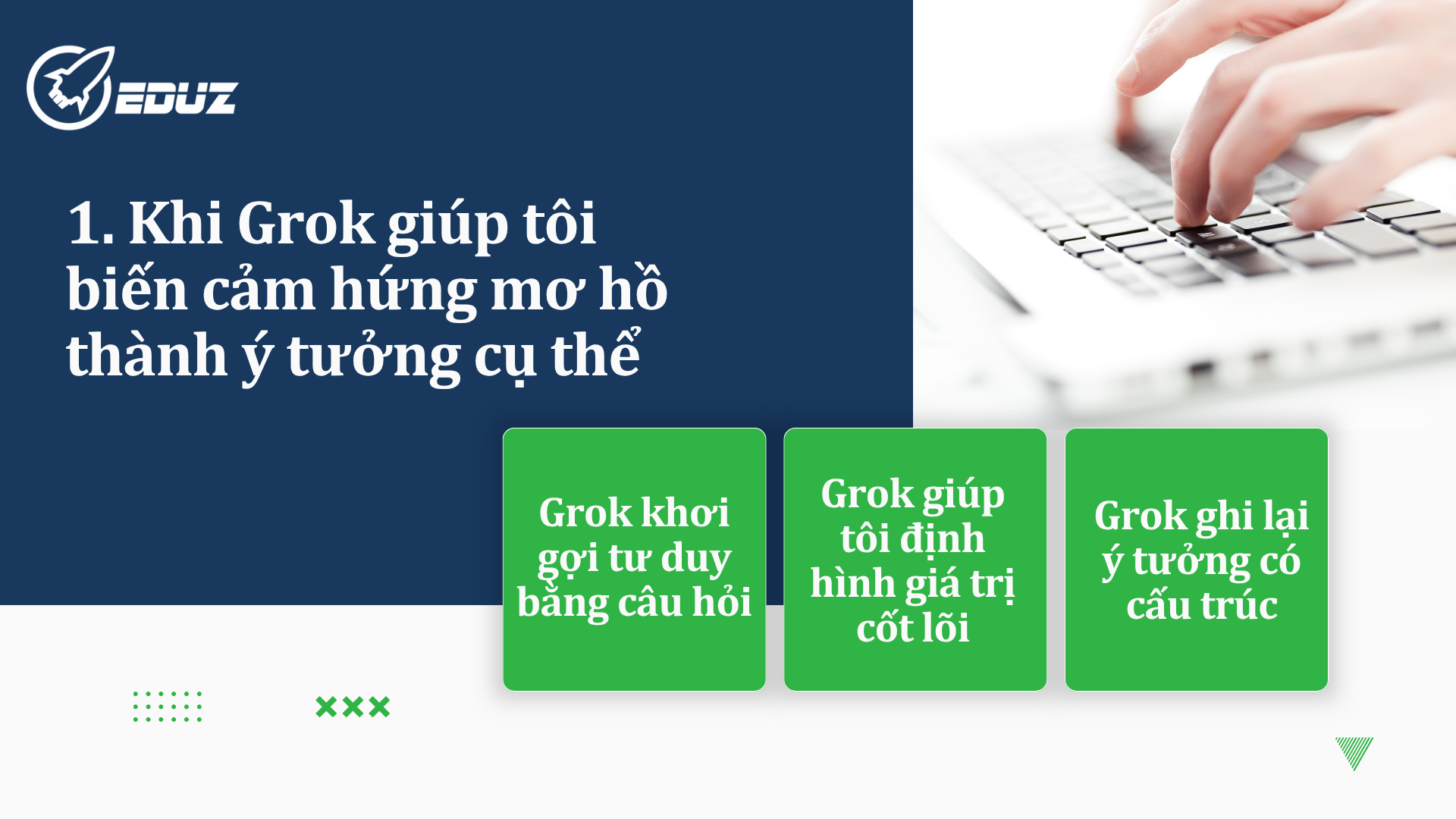 1. Khi Grok giúp tôi biến cảm hứng mơ hồ thành ý tưởng cụ thể